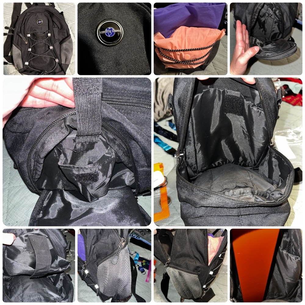 Universal Studios Park Black Backpack - image 1